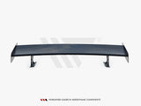 Carbon Spoiler With External Brackets Uprights + LED compatible with BMW M4 G82 / G82 Facelift / M440i / 4 M-Pack G22 / G22 Facelift