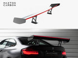 Carbon Spoiler With Internal Brackets Uprights + LED compatible with BMW M2 F87