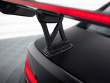 Carbon Spoiler With Internal Brackets Uprights + LED compatible with BMW M2 F87
