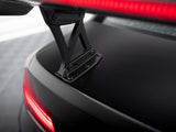 Carbon Spoiler With Internal Brackets Uprights + LED compatible with BMW M2 F87