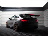 Carbon Spoiler With Internal Brackets Uprights + LED compatible with BMW M2 F87