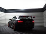 Carbon Spoiler With Internal Brackets Uprights + LED compatible with BMW M2 F87