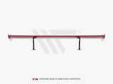 Carbon Spoiler With Internal Brackets Uprights + LED compatible with BMW M2 F87