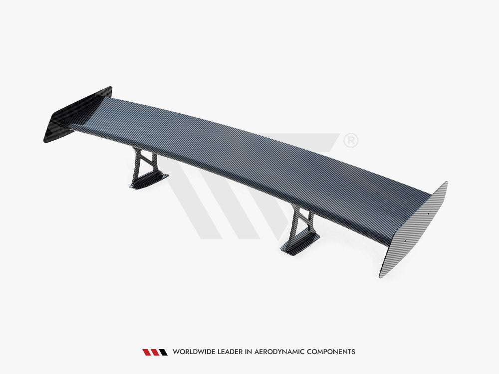 Carbon Spoiler With Internal Brackets Uprights + LED compatible with BMW M2 F87