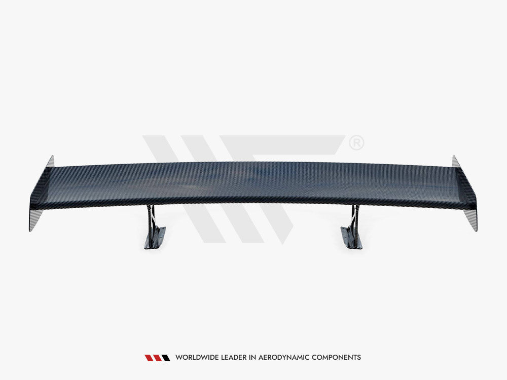 Carbon Spoiler With Internal Brackets Uprights + LED compatible with BMW M2 F87