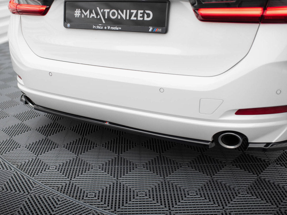 Central Rear Splitter compatible with BMW 3 Sedan / Touring G20 / G21 Facelift
