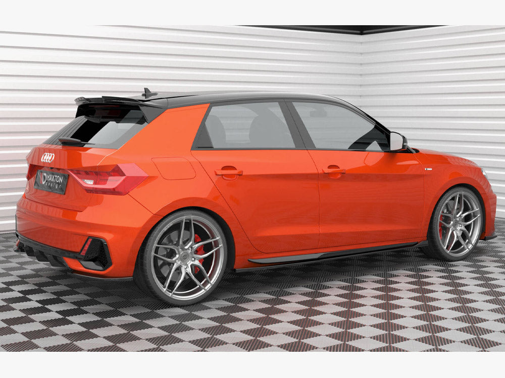 Rear Side Splitters V.2 compatible with Audi A1 S Line GB