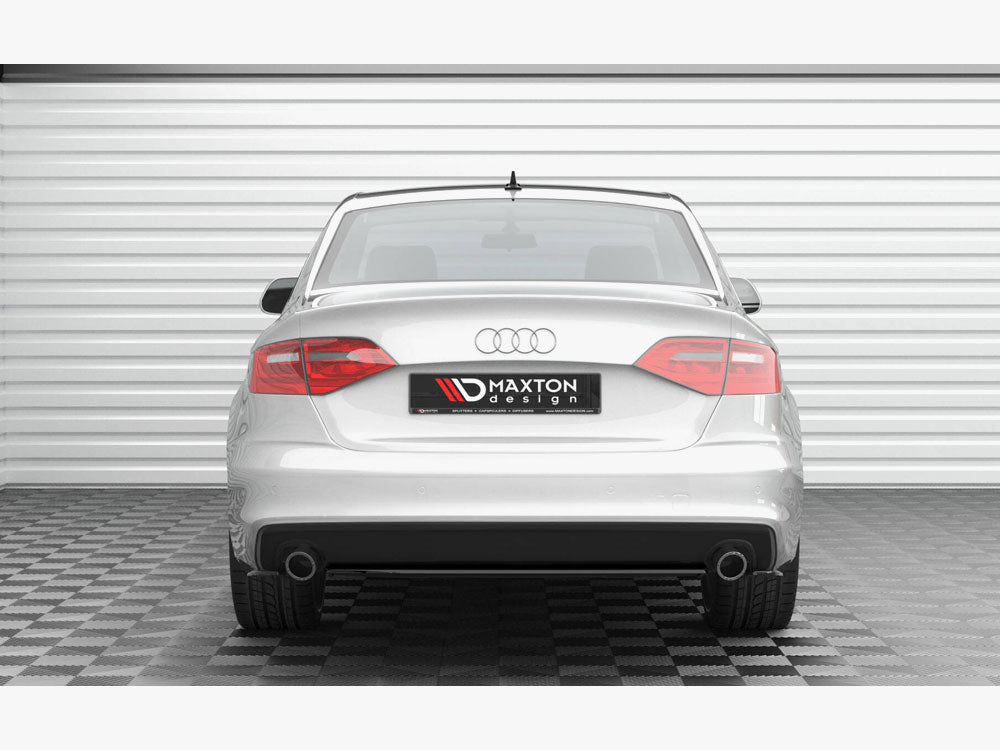 Central Rear Splitter compatible with Audi A4 S Line B8 Facelift