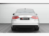 Central Rear Splitter compatible with Audi A4 S Line B8 Facelift