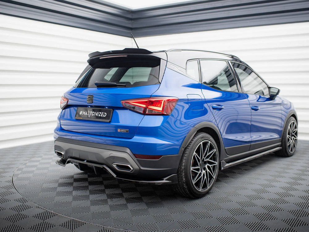 Rear Splitter (Vertical Bars) compatible with SEAT Arona FR Mk1 Facelift