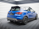 Rear Splitter (Vertical Bars) compatible with SEAT Arona FR Mk1 Facelift