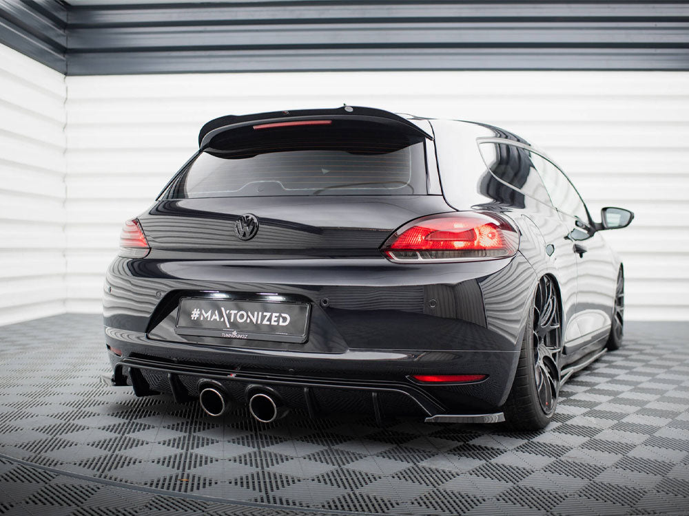 Rear Valance V.2 compatible with Volkswagen Scirocco Mk3 (R32 Exhaust)
