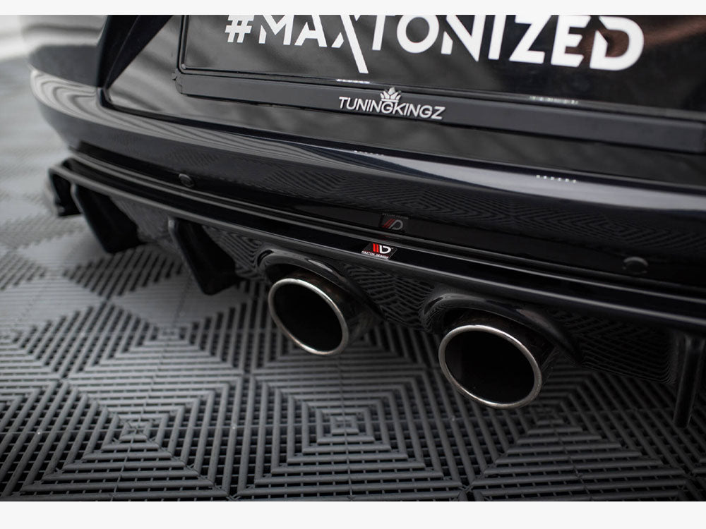 Rear Valance V.2 compatible with Volkswagen Scirocco Mk3 (R32 Exhaust)