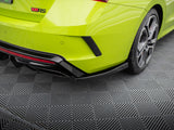 Rear Side Splitters V.4 compatible with Skoda Octavia RS Mk4
