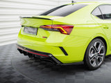 Rear Side Splitters V.4 compatible with Skoda Octavia RS Mk4