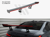 Carbon Spoiler With Internal Brackets Uprights + LED compatible with BMW M3 G80 / M340i G20 / 3 M-Pack G20 / 3 Standard G20
