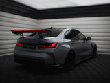 Carbon Spoiler With Internal Brackets Uprights + LED compatible with BMW M3 G80 / M340i G20 / 3 M-Pack G20 / 3 Standard G20