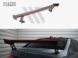 Carbon Spoiler With External Brackets Uprights + LED compatible with BMW M3 G80 / M340i G20 / 3 M-Pack G20 / 3 Standard G20
