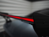 Carbon Spoiler With External Brackets Uprights + LED compatible with BMW M3 G80 / M340i G20 / 3 M-Pack G20 / 3 Standard G20