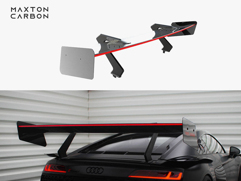 Carbon Spoiler + LED compatible with Audi R8 Mk2