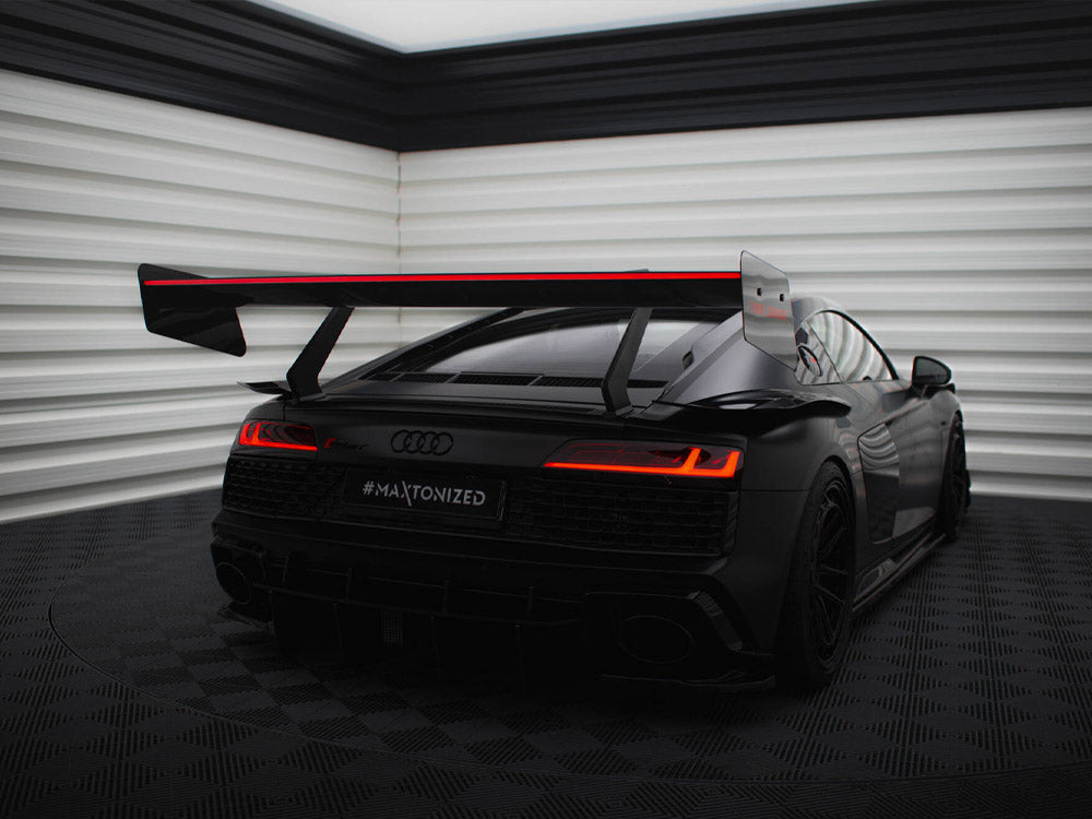 Carbon Spoiler + LED compatible with Audi R8 Mk2