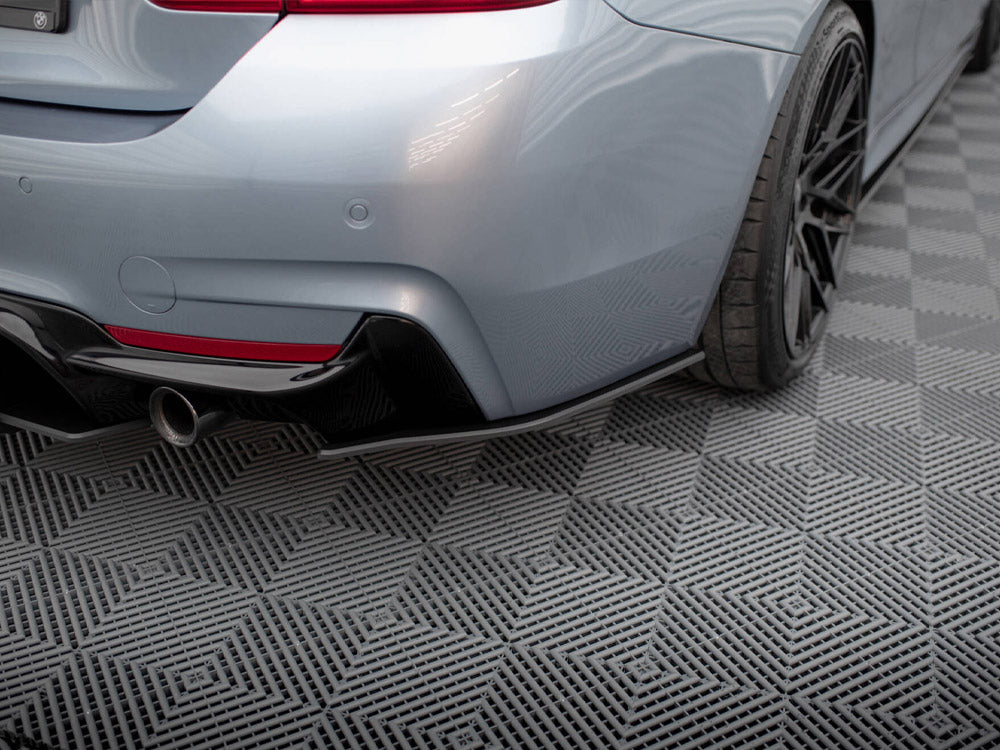 Street Pro Rear Side Splitters compatible with BMW 435i Coupe M-Pack F32