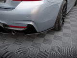 Street Pro Rear Side Splitters compatible with BMW 435i Coupe M-Pack F32