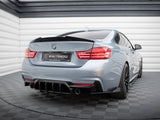 Street Pro Rear Side Splitters + Flaps compatible with BMW 435i Coupe M-Pack F32