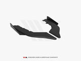 Street Pro Rear Side Splitters + Flaps compatible with BMW 435i Coupe M-Pack F32