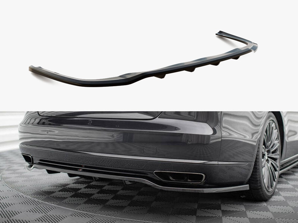 Rear Splitter (Vertical Bars) compatible with Audi A8 D4 Facelift