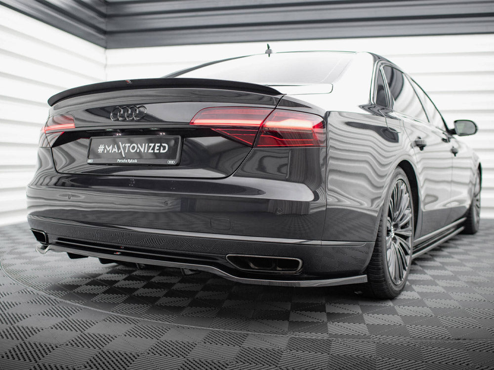 Rear Splitter (Vertical Bars) compatible with Audi A8 D4 Facelift