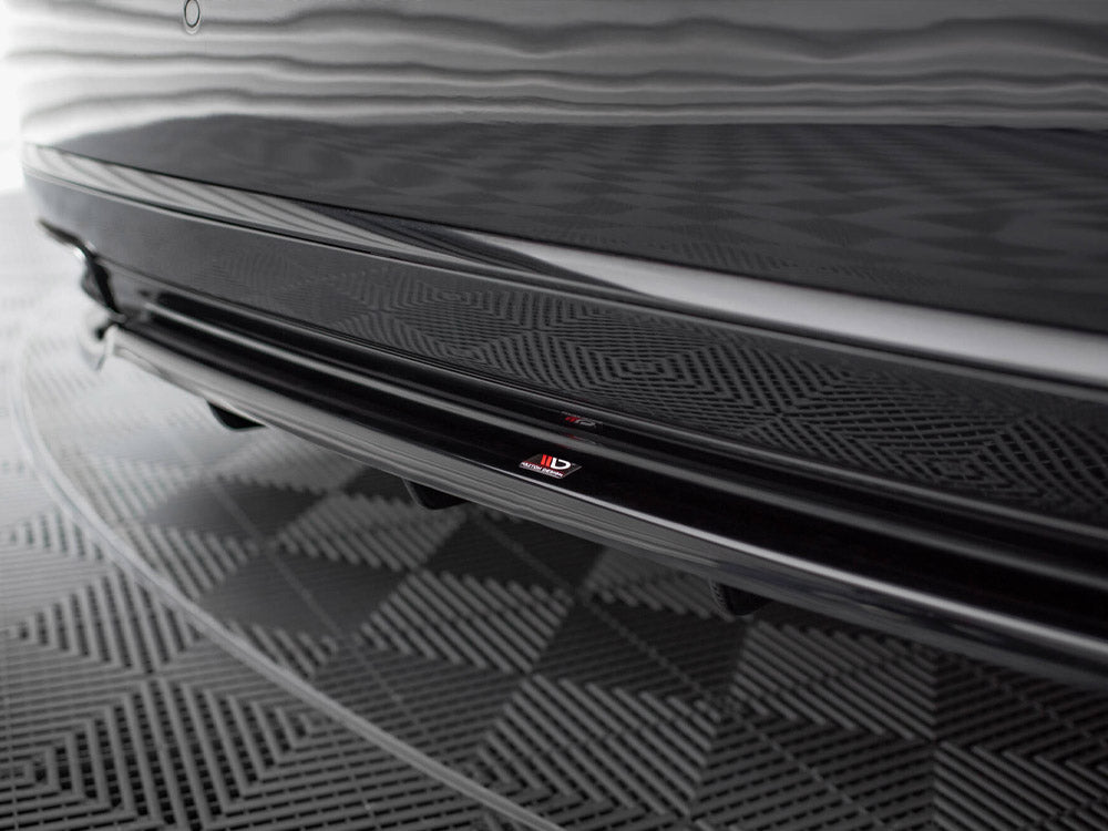 Rear Splitter (Vertical Bars) compatible with Audi A8 D4 Facelift