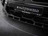 Front Splitter V.2 compatible with BMW X5 M F95 Facelift