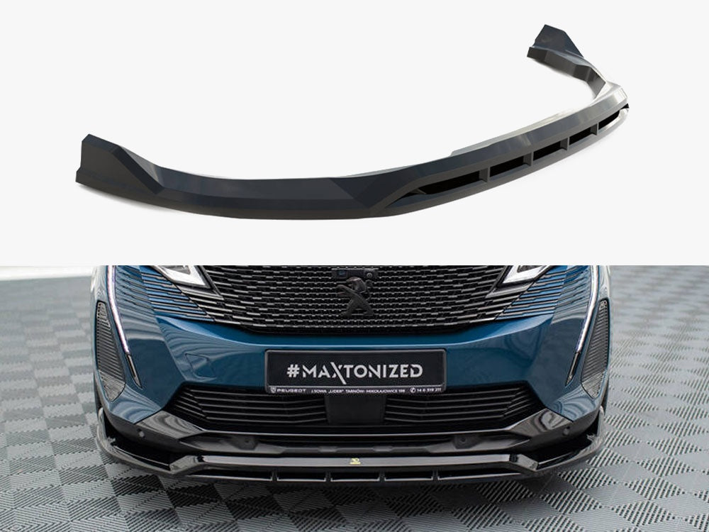 Front Splitter compatible with Peugeot 3008 GT-Line Mk2 Facelift