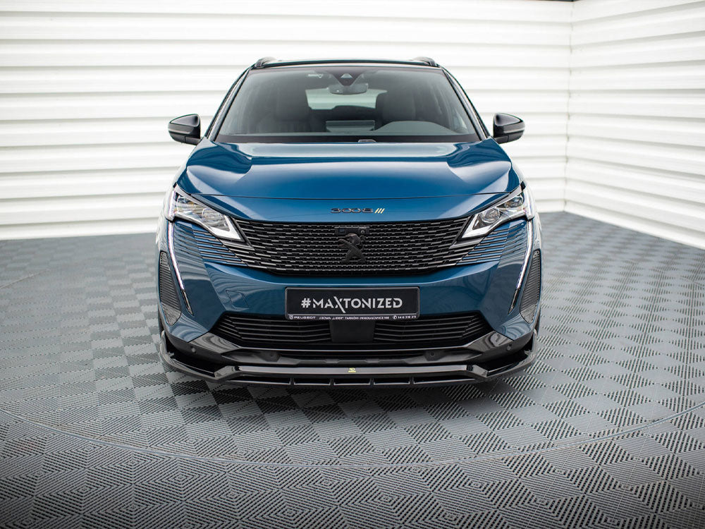 Front Splitter compatible with Peugeot 3008 GT-Line Mk2 Facelift