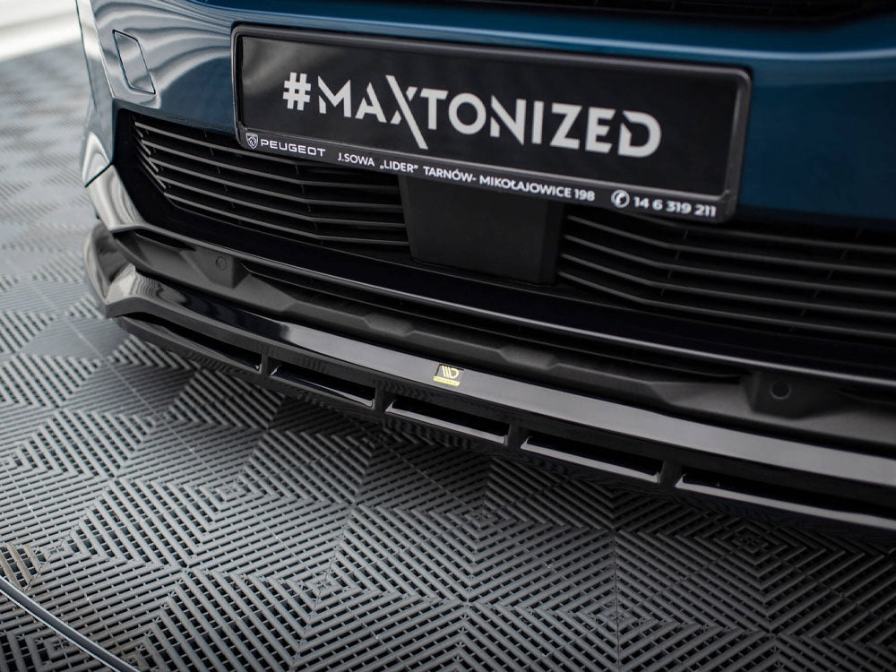 Front Splitter compatible with Peugeot 3008 GT-Line Mk2 Facelift