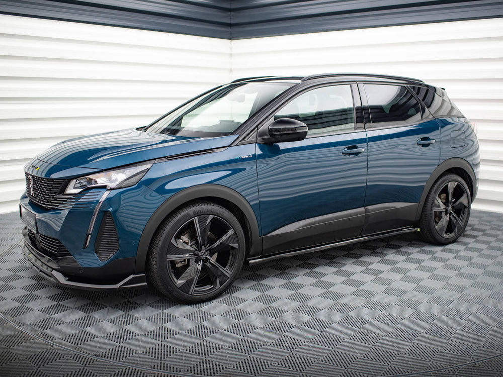 Side Skirts Diffusers compatible with Peugeot 3008 GT-Line Mk2 Facelift