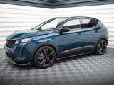 Side Skirts Diffusers compatible with Peugeot 3008 GT-Line Mk2 Facelift