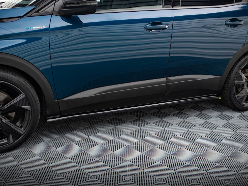 Side Skirts Diffusers compatible with Peugeot 3008 GT-Line Mk2 Facelift