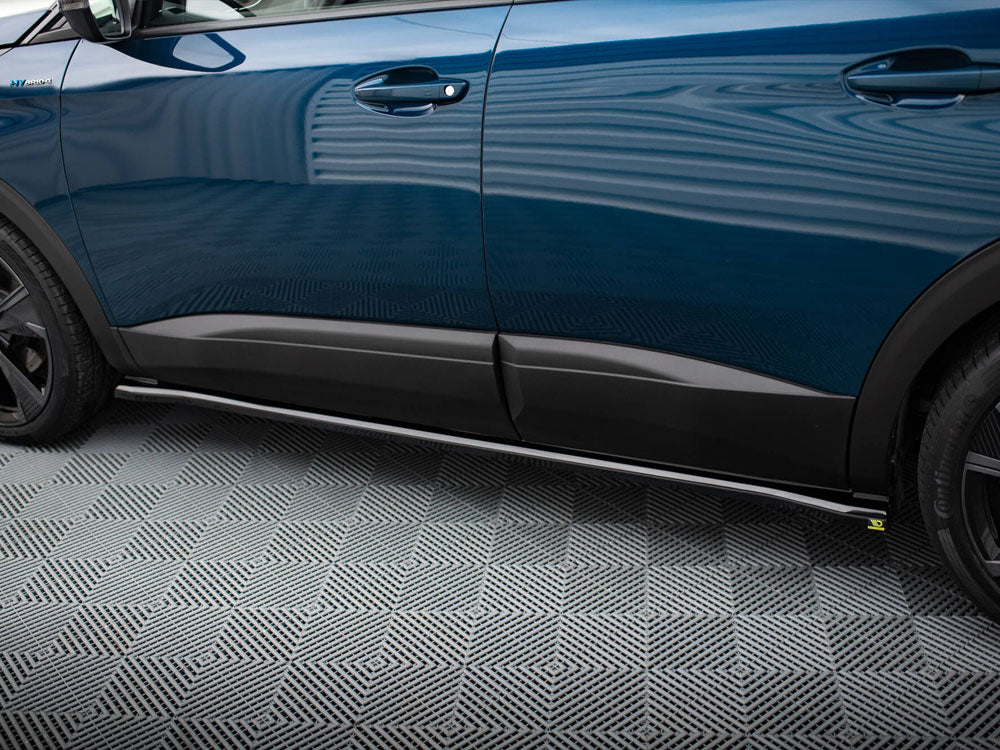 Side Skirts Diffusers compatible with Peugeot 3008 GT-Line Mk2 Facelift
