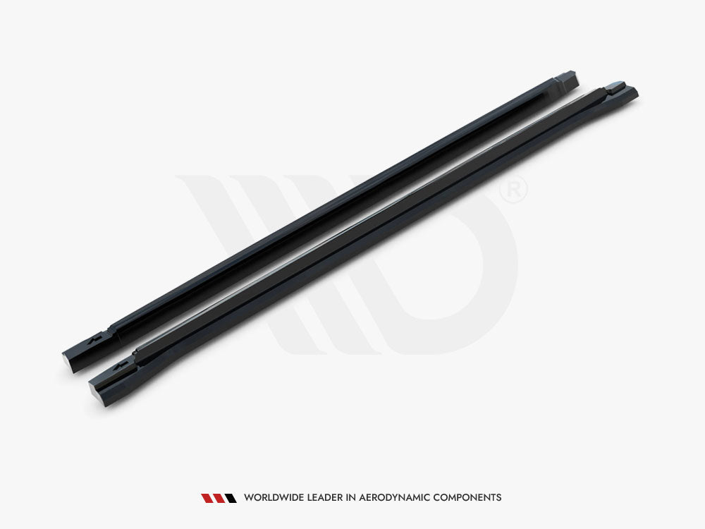 Side Skirts Diffusers compatible with Peugeot 3008 GT-Line Mk2 Facelift