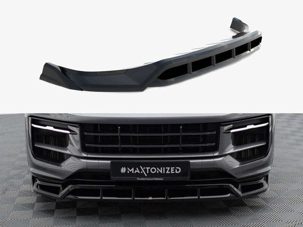 Front Splitter compatible with Porsche Cayenne Cayenne SUV / Coupe Mk3 Facelift