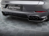 Rear Splitter compatible with Porsche Cayenne SUV / Coupe Mk3 Facelift