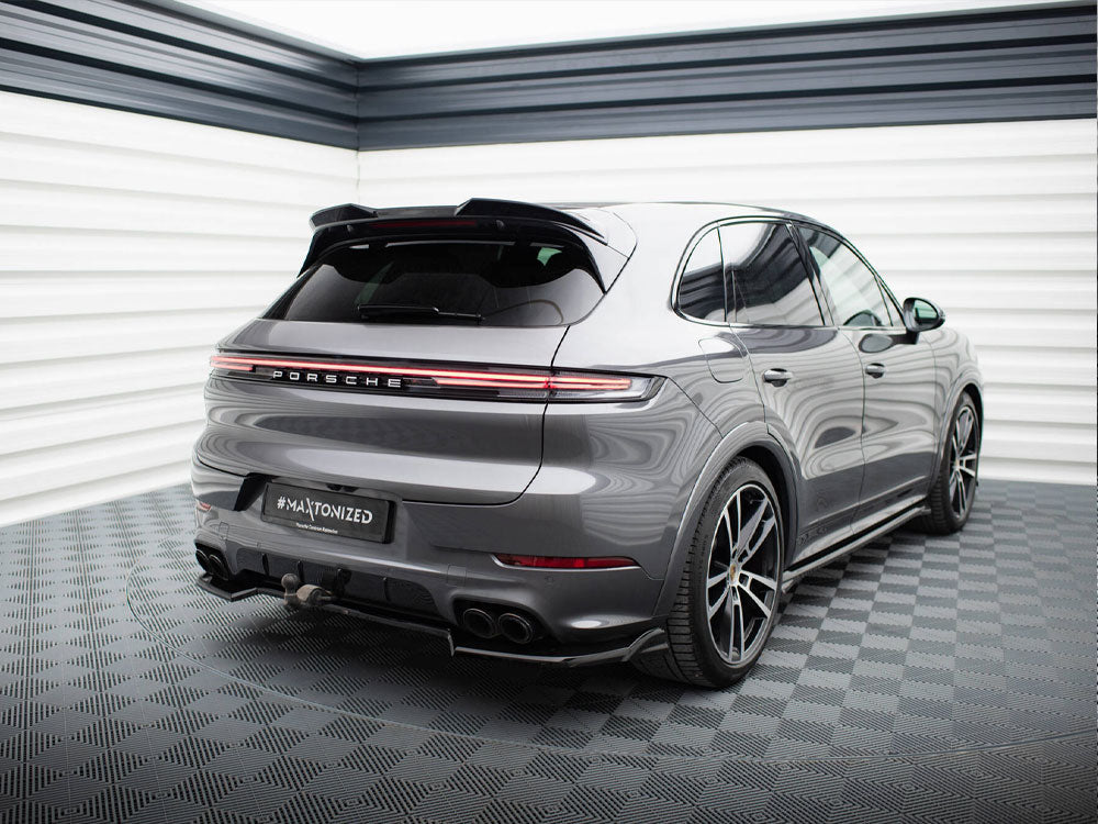 Rear Splitter compatible with Porsche Cayenne SUV / Coupe Mk3 Facelift
