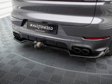 Rear Splitter compatible with Porsche Cayenne SUV / Coupe Mk3 Facelift