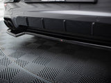 Rear Splitter compatible with Porsche Cayenne SUV / Coupe Mk3 Facelift