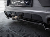 Rear Splitter compatible with Porsche Cayenne SUV / Coupe Mk3 Facelift