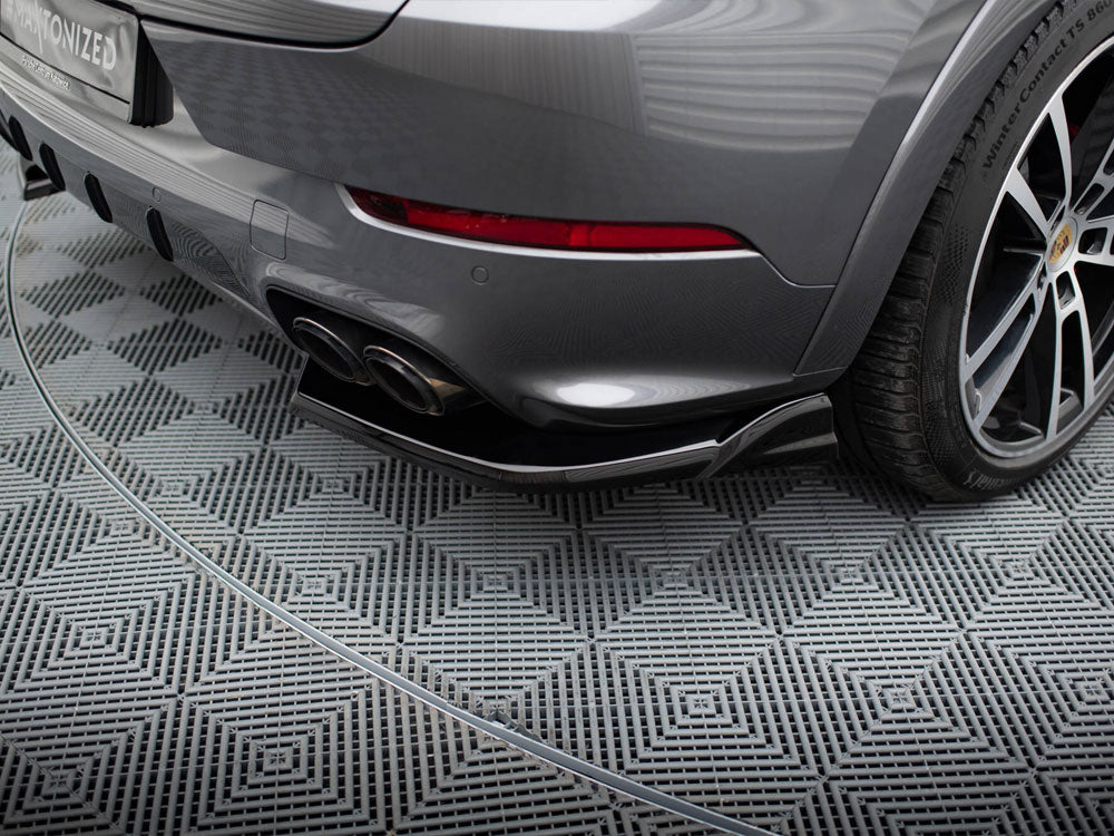 Rear Splitter compatible with Porsche Cayenne SUV / Coupe Mk3 Facelift