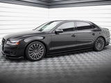 Side Skirts Diffusers compatible with Audi A8 Long D4