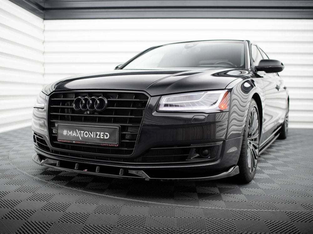 Front Splitter compatible with Audi A8 D4 Facelift